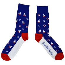 Charger l'image dans la galerie, Sail Away Crazy Socks - Crazy Sock Thursdays