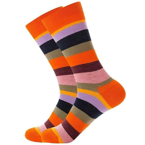 60's Stripes Crazy Socks - Crazy Sock Thursdays