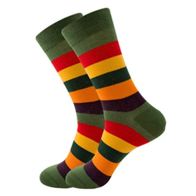 70's Stripes Crazy Socks - Crazy Sock Thursdays