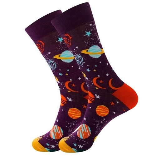 Astronomer's Dream Crazy Socks - Crazy Sock Thursdays