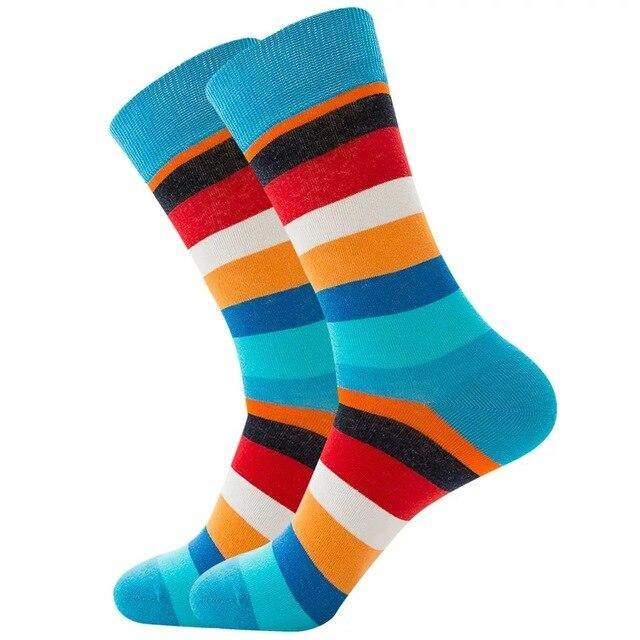 Colourful Stripes Crazy Socks – Crazy Sock Thursdays