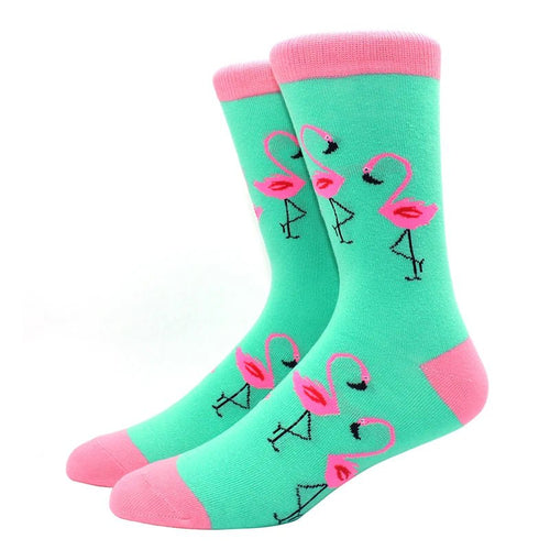 Fun Flamingo Crazy Socks - Crazy Sock Thursdays