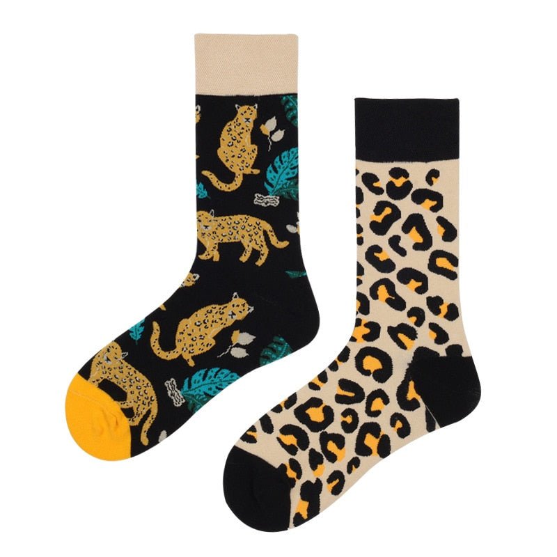 Jaguar Odd Paired Socks - Crazy Sock Thursdays