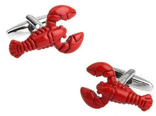 Load image into Gallery viewer, Lobster Cufflinks - Crazy Sock Thursdays
