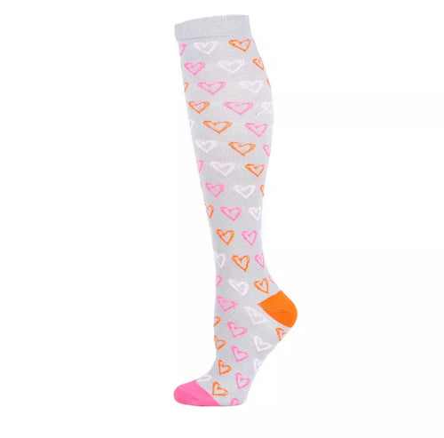 Love Hearts High Crazy Socks - Crazy Sock Thursdays