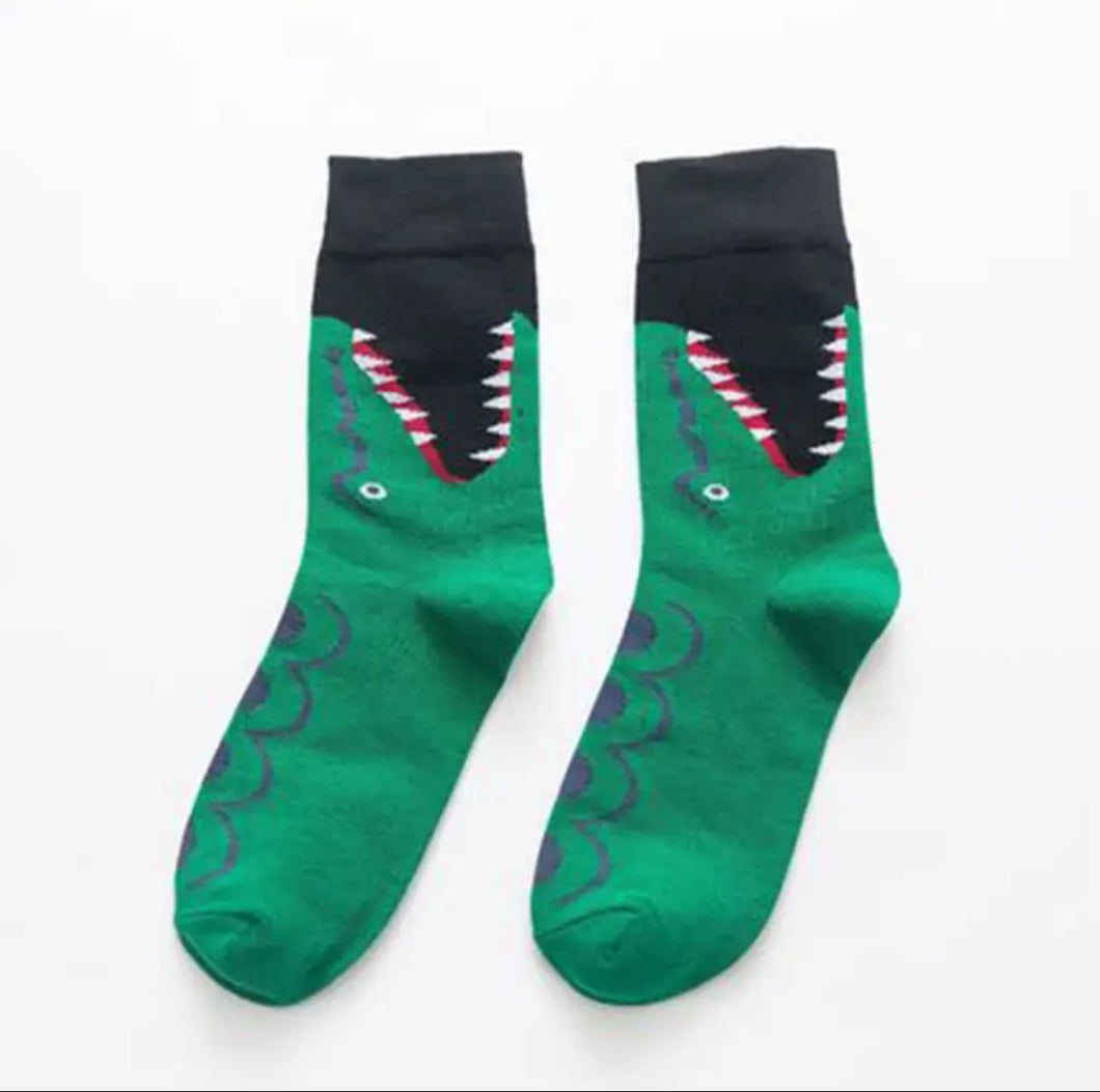 Mini Croc Attack Crazy Socks - Crazy Sock Thursdays