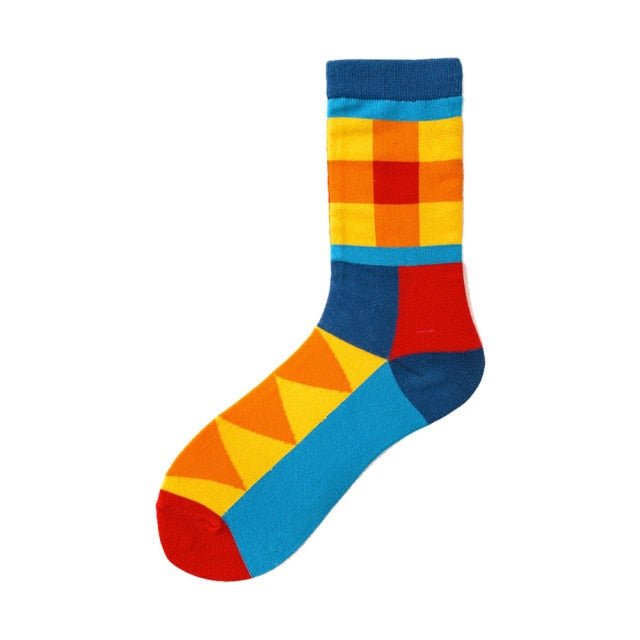 Patterns on Patterns Crazy Socks - Crazy Sock Thursdays