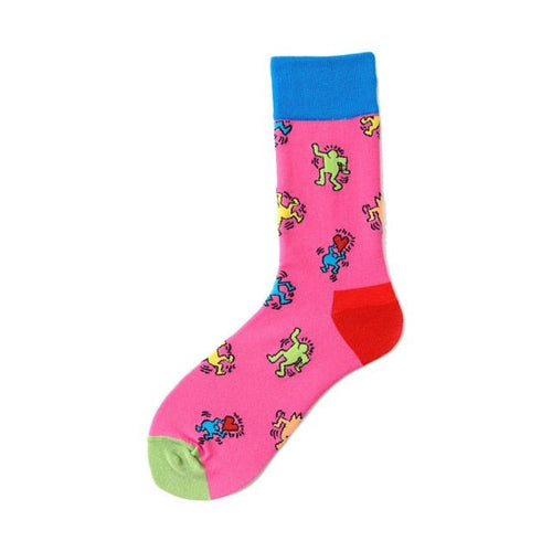 Pink Dream Crazy Socks - Crazy Sock Thursdays