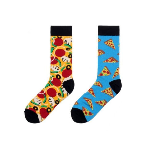 Pizzas! Odd Paired Crazy Socks - Crazy Sock Thursdays