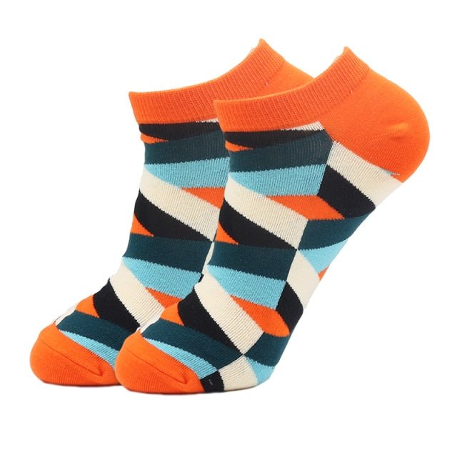 Retro Ankle Crazy Socks - Crazy Sock Thursdays