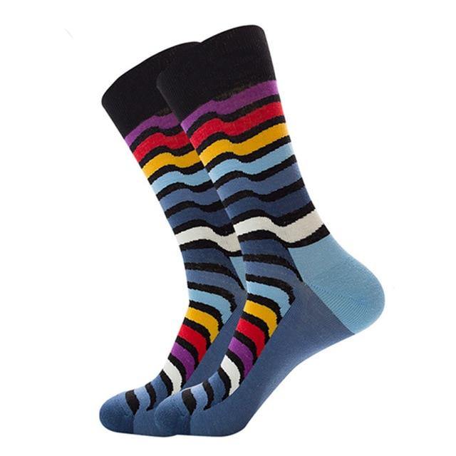 Stripey Crazy Socks - Crazy Sock Thursdays