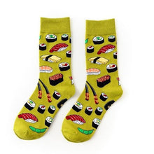 Load image into Gallery viewer, Sushi Crazy Socks - Crazy Sock Thursdays
