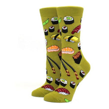 Load image into Gallery viewer, Sushi Crazy Socks - Crazy Sock Thursdays
