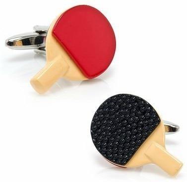 Table Tennis Cufflinks - Crazy Sock Thursdays
