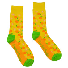 Load image into Gallery viewer, Vitamin C-razy Crazy Socks - Crazy Sock Thursdays

