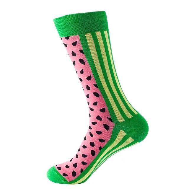 Watermelon Slice Crazy Socks - Crazy Sock Thursdays
