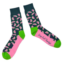 Load image into Gallery viewer, Watermelons Crazy Socks - Crazy Sock Thursdays
