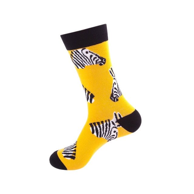 Zebra Crazy Socks - Crazy Sock Thursdays
